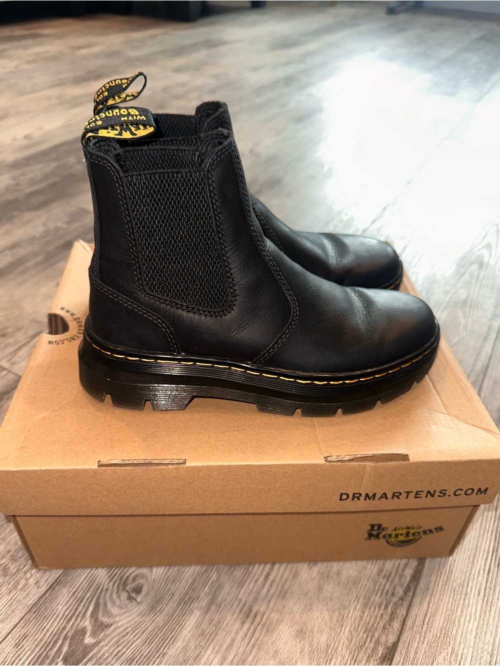 Dr. Martens Black Embury Chelsea Boots